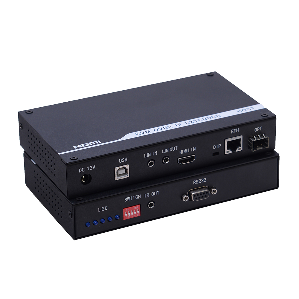 ロスレス KVM OVER IP HDMI 光ネットワーク エクステンダー