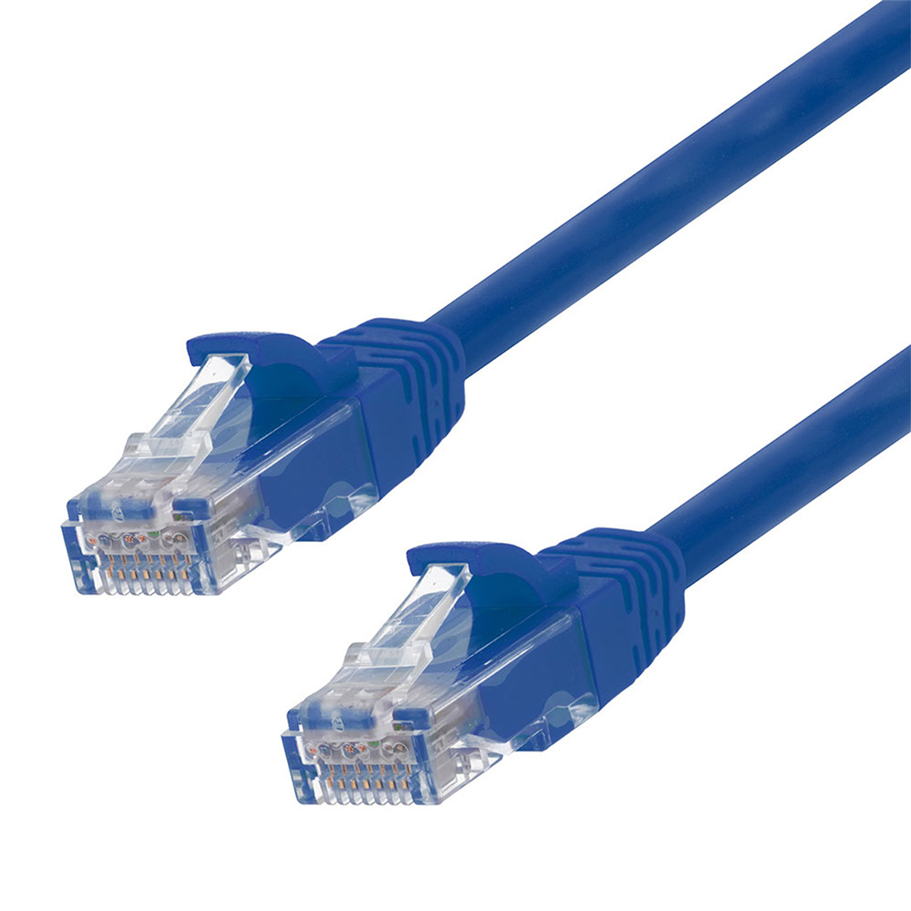 Cat6A UTP シールドなしデータ パッチ ケーブル