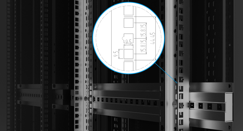  'u 'の高さとは？ラックユニットが説明されました