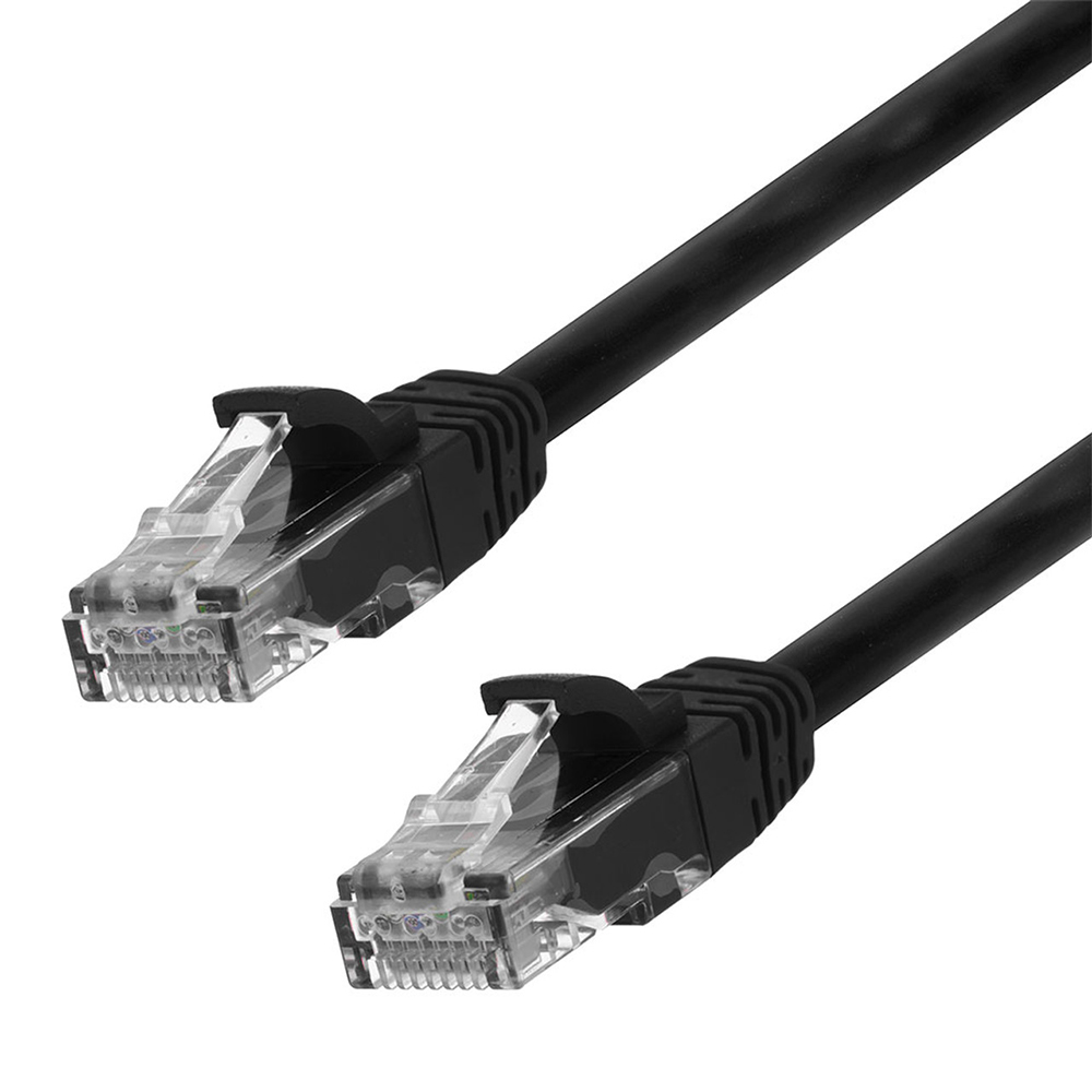 Cat6A UTP シールドなしデータ パッチ ケーブル