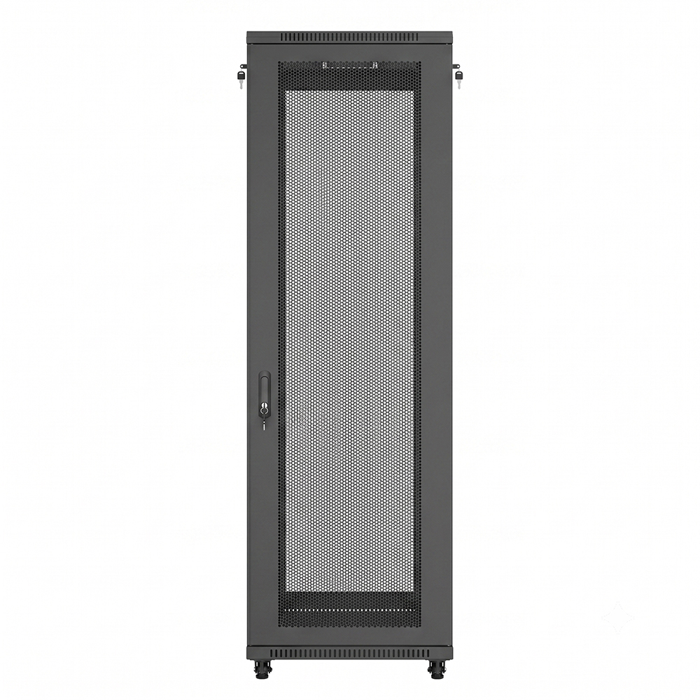 WEBIT スリムライン 42U 600x800 自立式サーバー ラック キャビネット |片網戸タイプ